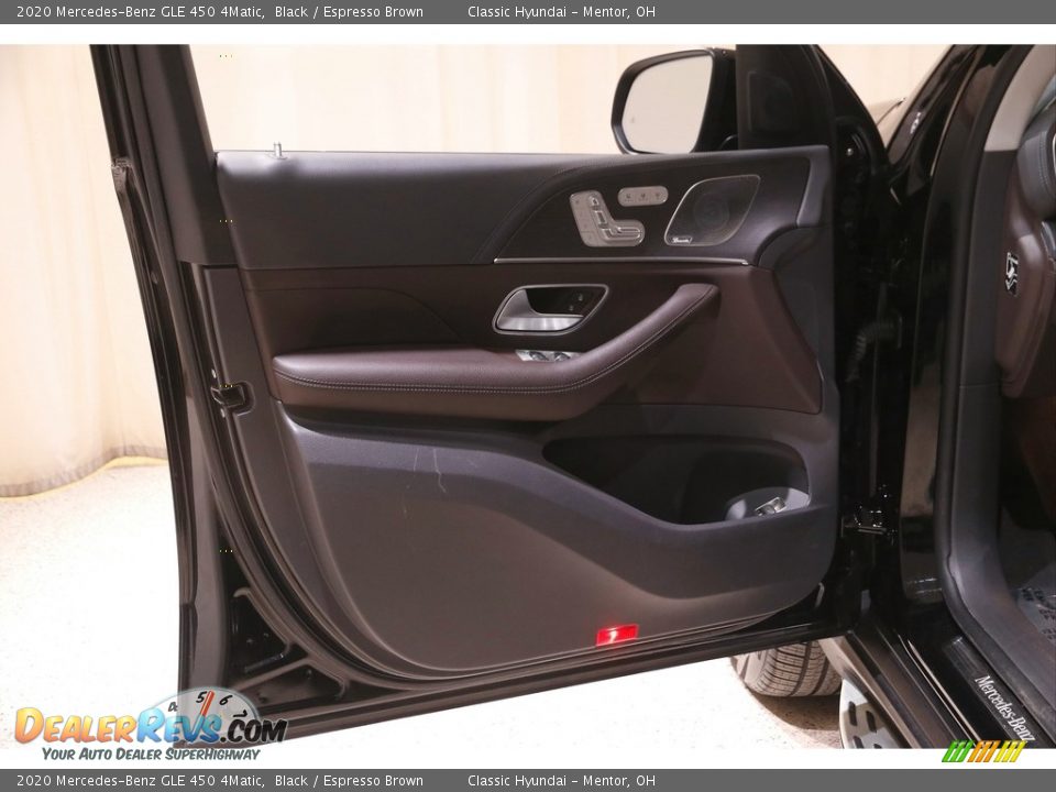 2020 Mercedes-Benz GLE 450 4Matic Black / Espresso Brown Photo #4
