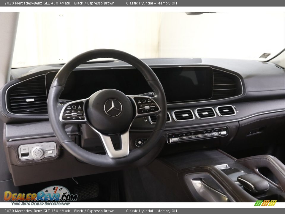 2020 Mercedes-Benz GLE 450 4Matic Black / Espresso Brown Photo #6