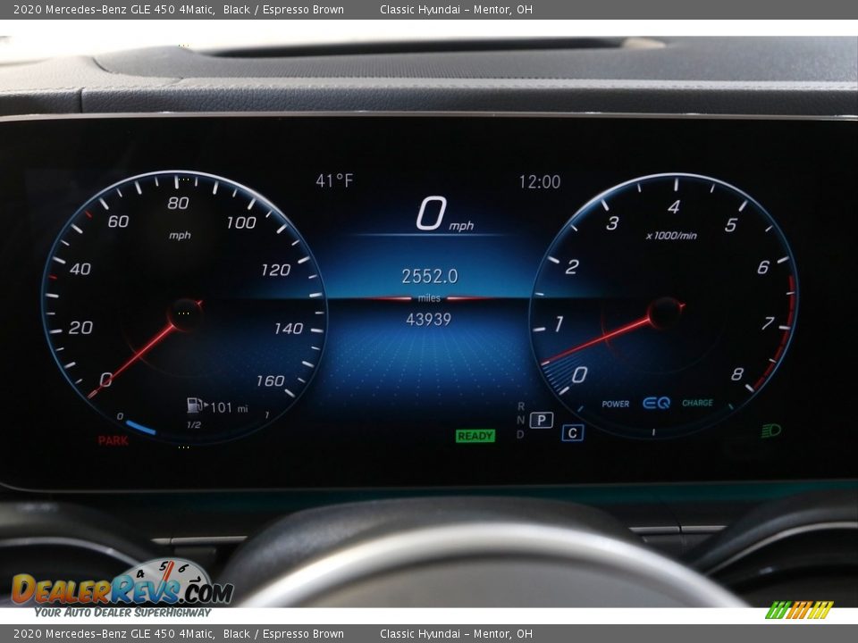 2020 Mercedes-Benz GLE 450 4Matic Black / Espresso Brown Photo #8