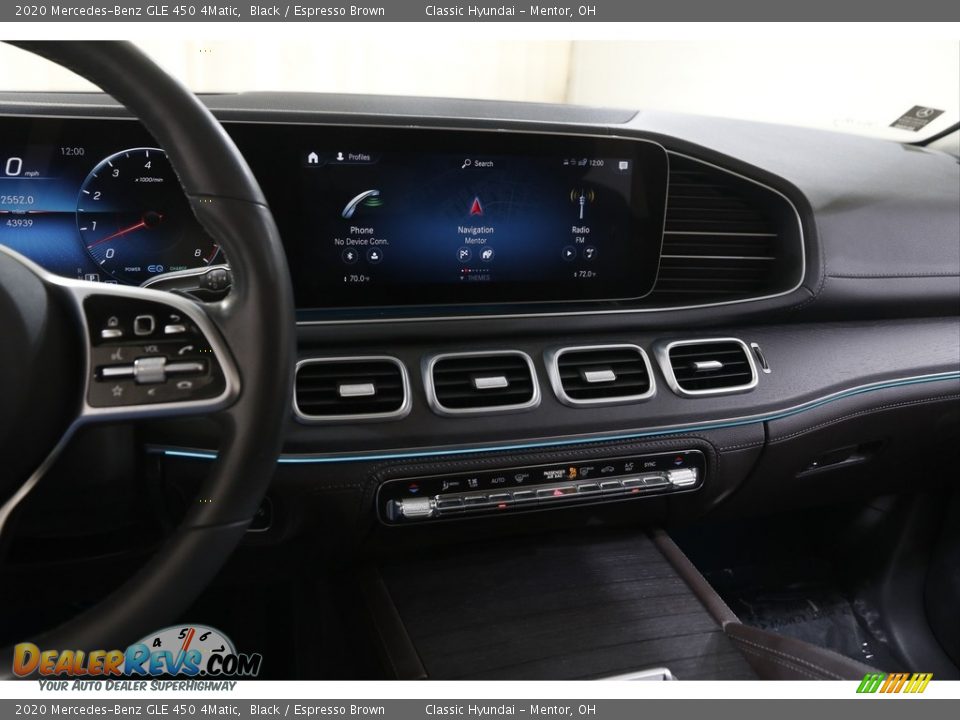 2020 Mercedes-Benz GLE 450 4Matic Black / Espresso Brown Photo #9