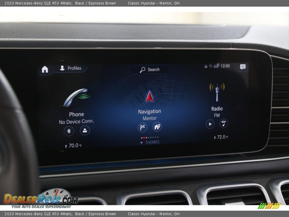 2020 Mercedes-Benz GLE 450 4Matic Black / Espresso Brown Photo #10
