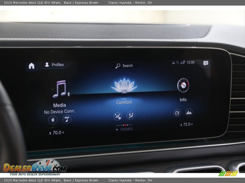 2020 Mercedes-Benz GLE 450 4Matic Black / Espresso Brown Photo #11