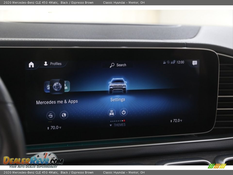 2020 Mercedes-Benz GLE 450 4Matic Black / Espresso Brown Photo #12
