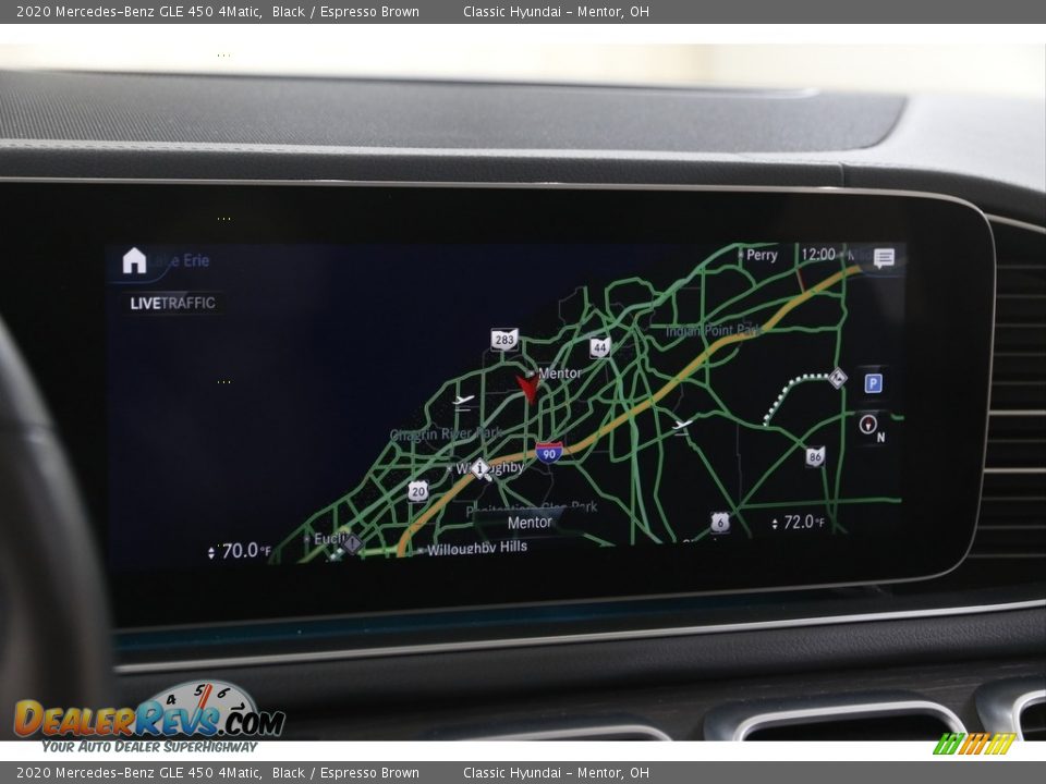 2020 Mercedes-Benz GLE 450 4Matic Black / Espresso Brown Photo #13