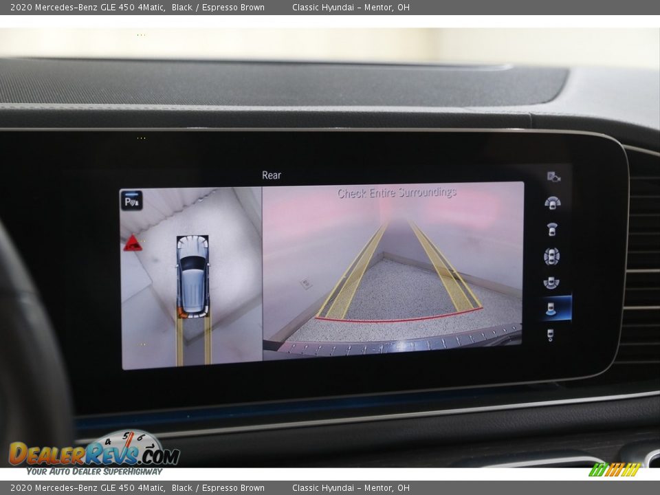 2020 Mercedes-Benz GLE 450 4Matic Black / Espresso Brown Photo #14