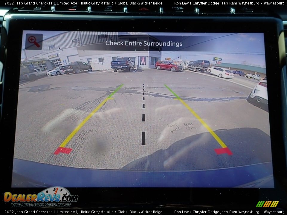 2022 Jeep Grand Cherokee L Limited 4x4 Baltic Gray Metallic / Global Black/Wicker Beige Photo #19
