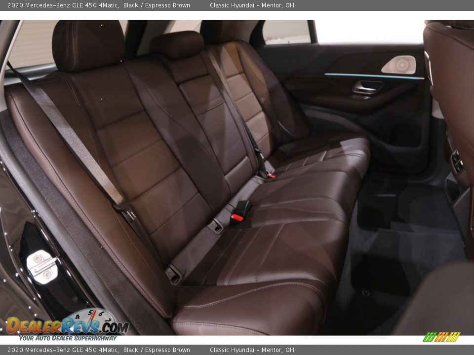 2020 Mercedes-Benz GLE 450 4Matic Black / Espresso Brown Photo #18