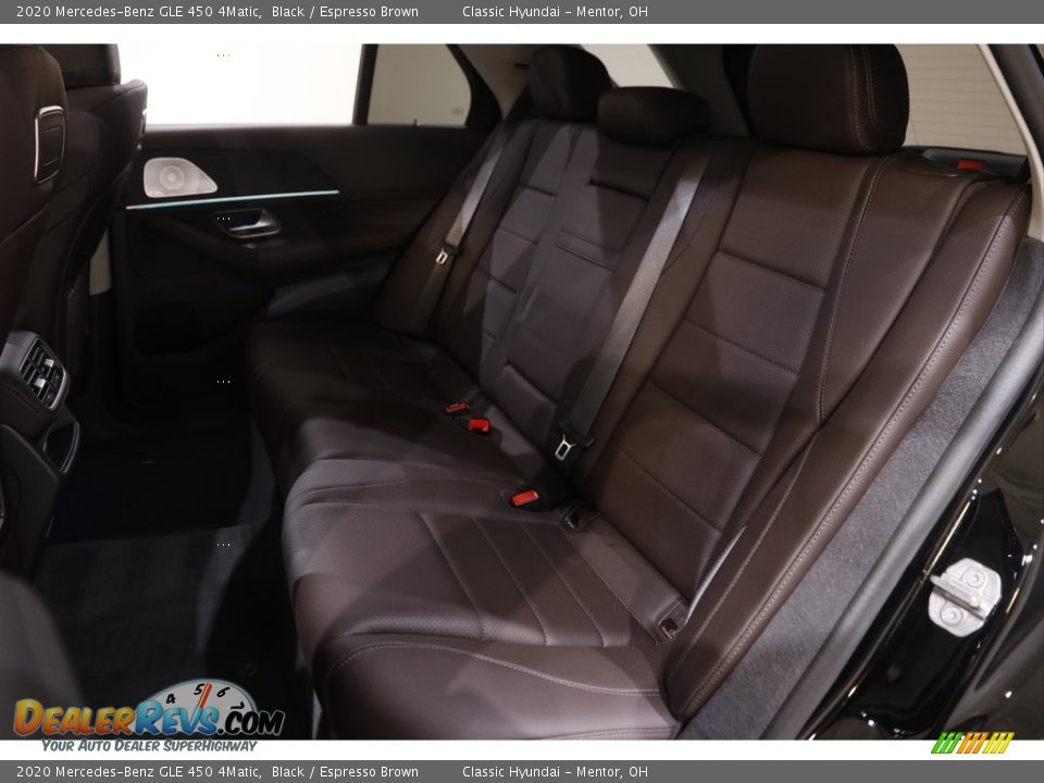 2020 Mercedes-Benz GLE 450 4Matic Black / Espresso Brown Photo #19