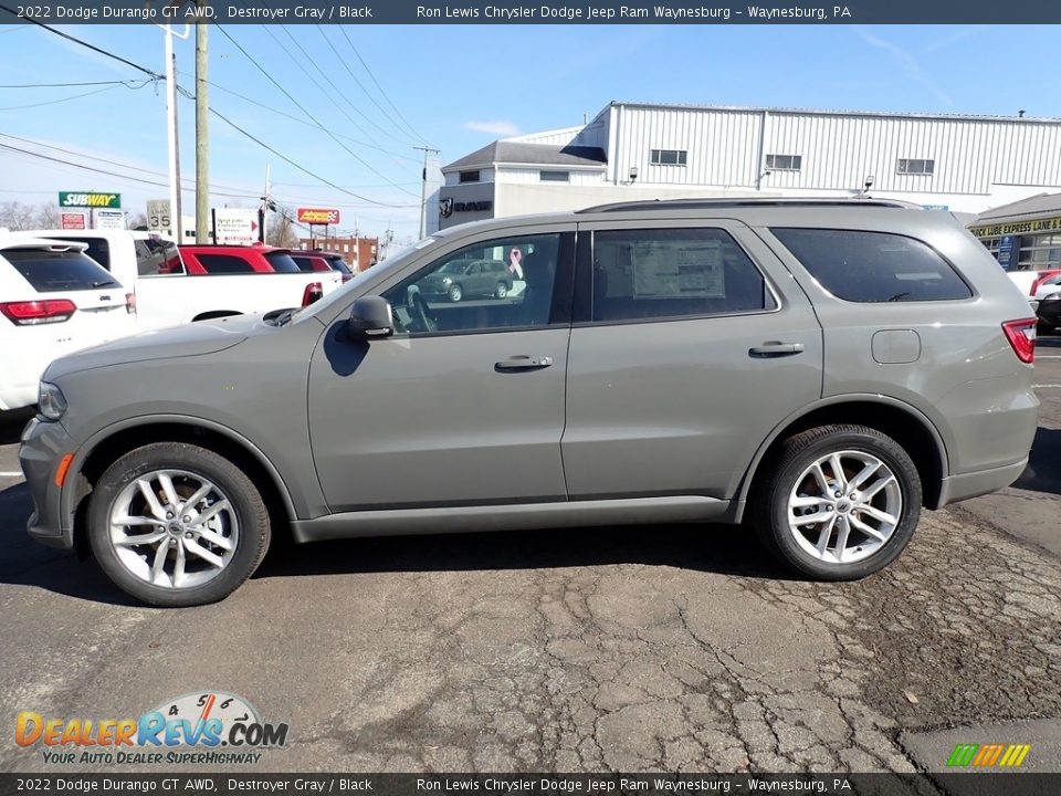 2022 Dodge Durango GT AWD Destroyer Gray / Black Photo #2