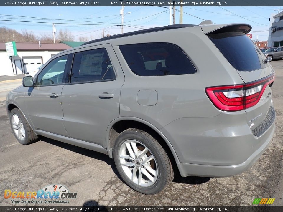 2022 Dodge Durango GT AWD Destroyer Gray / Black Photo #3