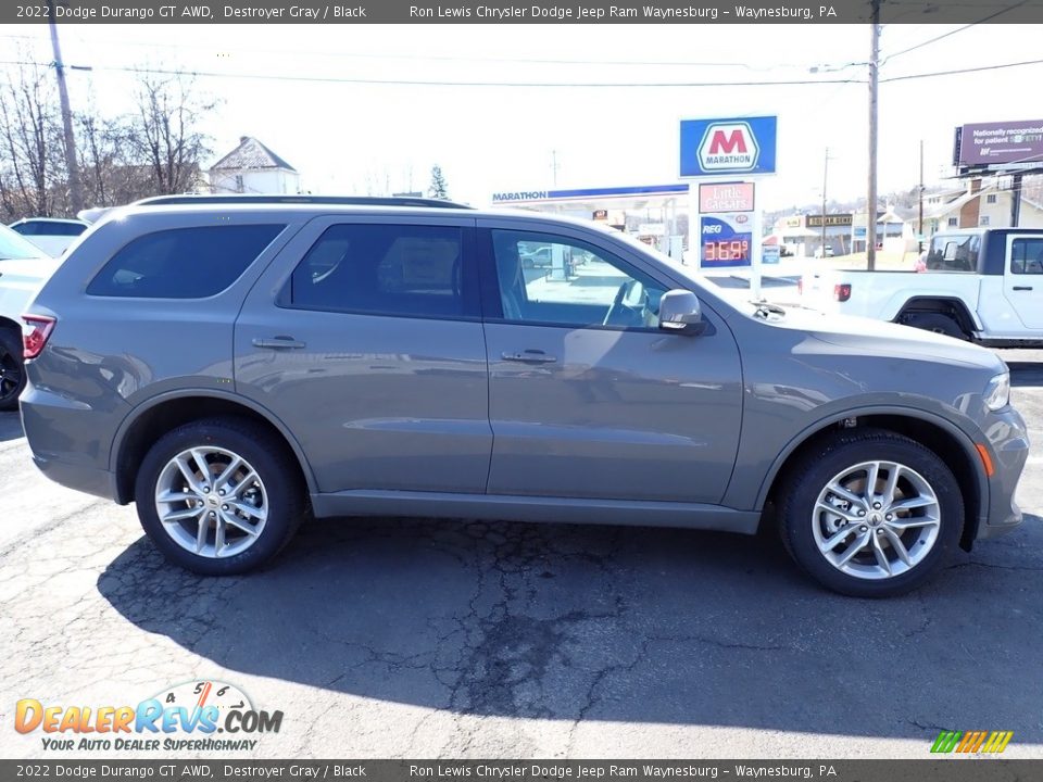 2022 Dodge Durango GT AWD Destroyer Gray / Black Photo #7