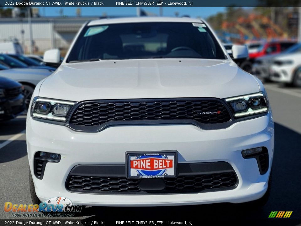 2022 Dodge Durango GT AWD White Knuckle / Black Photo #2