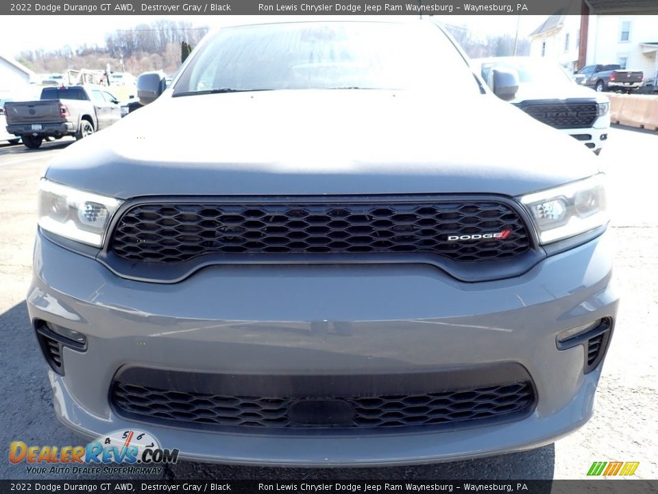 2022 Dodge Durango GT AWD Destroyer Gray / Black Photo #9