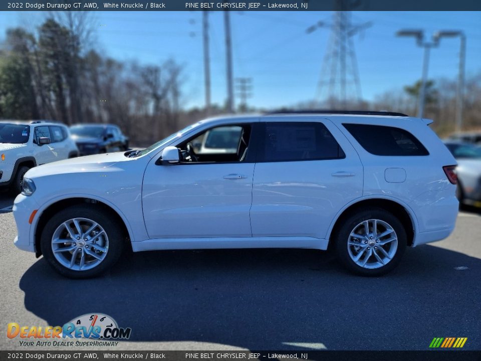 2022 Dodge Durango GT AWD White Knuckle / Black Photo #3