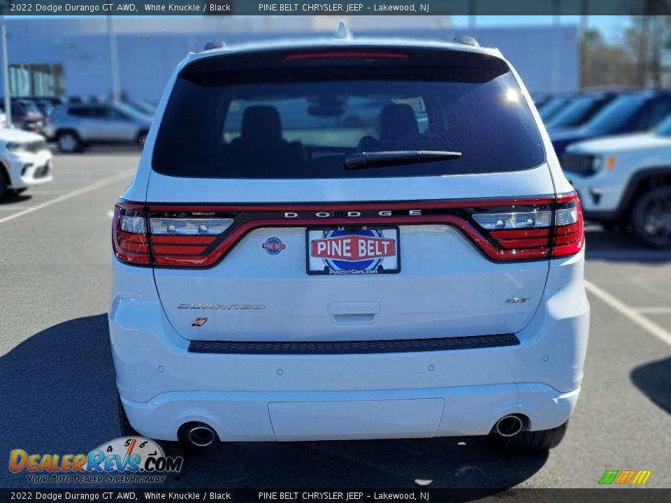 2022 Dodge Durango GT AWD White Knuckle / Black Photo #5