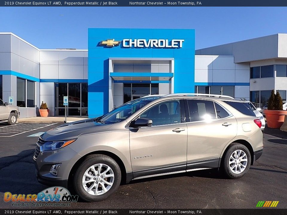 2019 Chevrolet Equinox LT AWD Pepperdust Metallic / Jet Black Photo #1