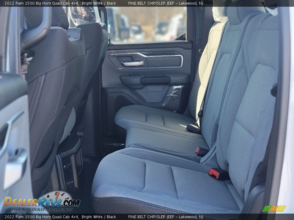 2022 Ram 1500 Big Horn Quad Cab 4x4 Bright White / Black Photo #6
