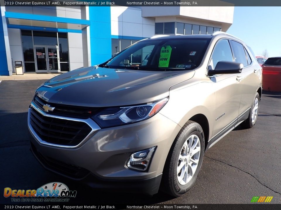 2019 Chevrolet Equinox LT AWD Pepperdust Metallic / Jet Black Photo #2