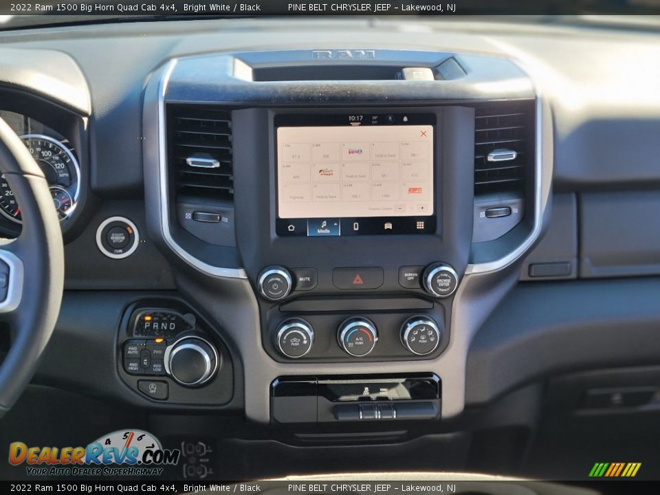 2022 Ram 1500 Big Horn Quad Cab 4x4 Bright White / Black Photo #7
