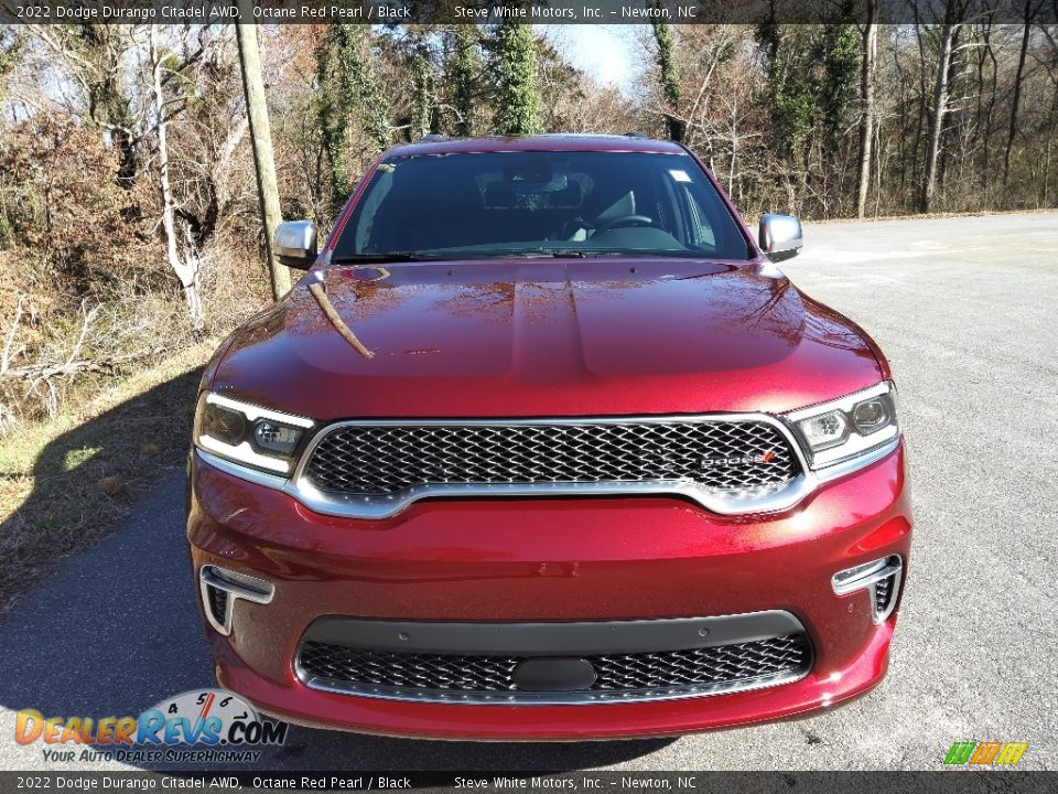 2022 Dodge Durango Citadel AWD Octane Red Pearl / Black Photo #3