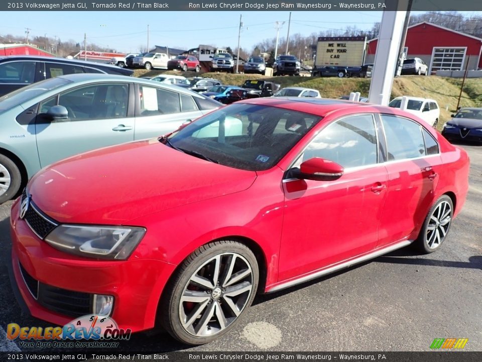 Tornado Red 2013 Volkswagen Jetta GLI Photo #1