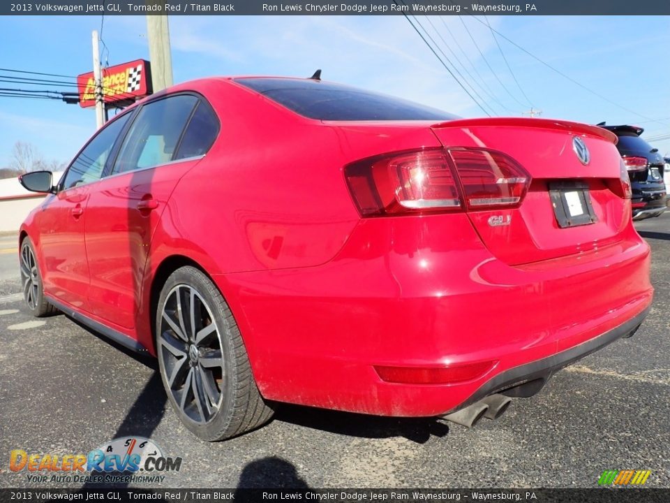 2013 Volkswagen Jetta GLI Tornado Red / Titan Black Photo #2