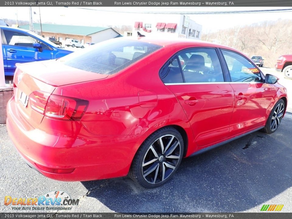 2013 Volkswagen Jetta GLI Tornado Red / Titan Black Photo #3