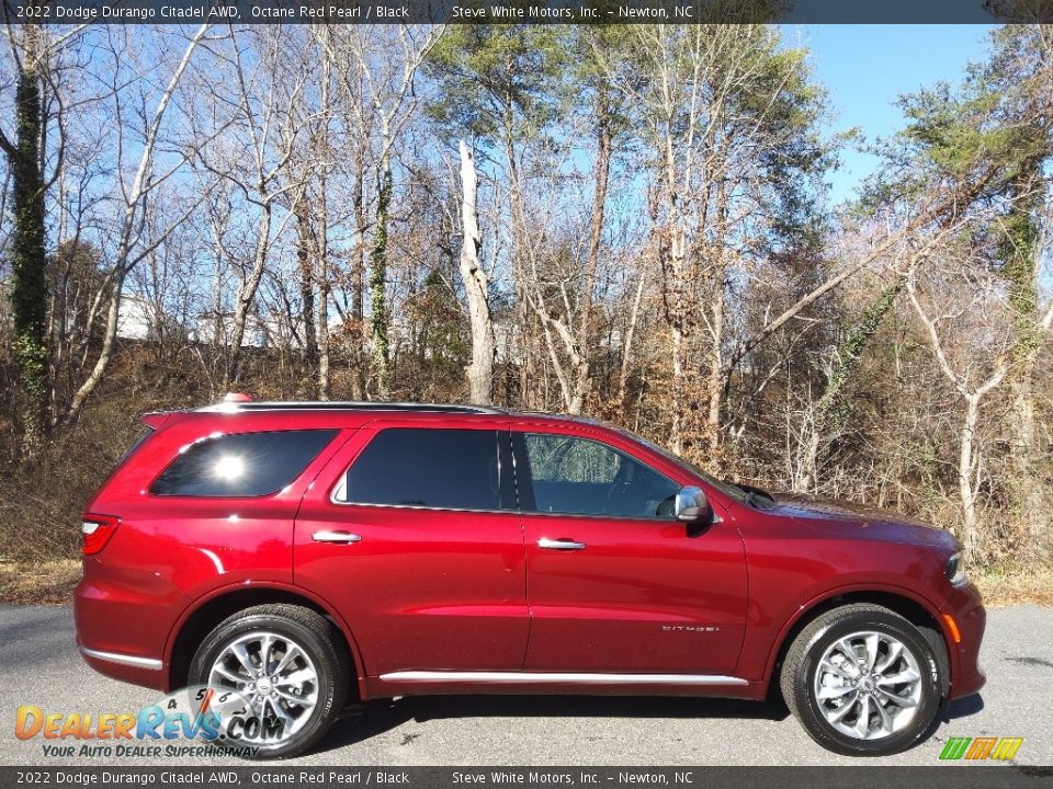 2022 Dodge Durango Citadel AWD Octane Red Pearl / Black Photo #5