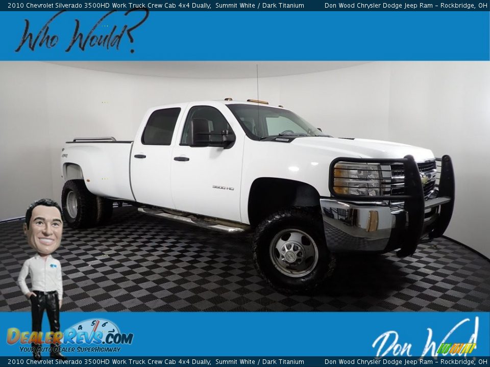 Dealer Info of 2010 Chevrolet Silverado 3500HD Work Truck Crew Cab 4x4 Dually Photo #1