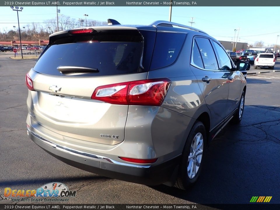 2019 Chevrolet Equinox LT AWD Pepperdust Metallic / Jet Black Photo #8