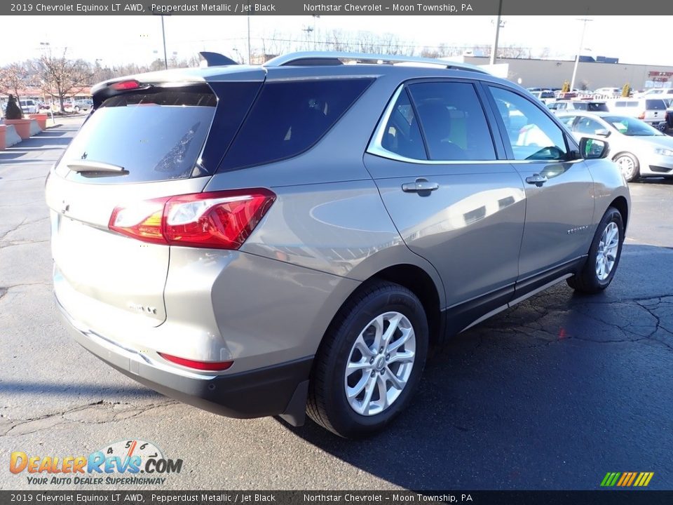 2019 Chevrolet Equinox LT AWD Pepperdust Metallic / Jet Black Photo #9