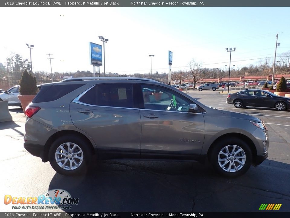 2019 Chevrolet Equinox LT AWD Pepperdust Metallic / Jet Black Photo #10