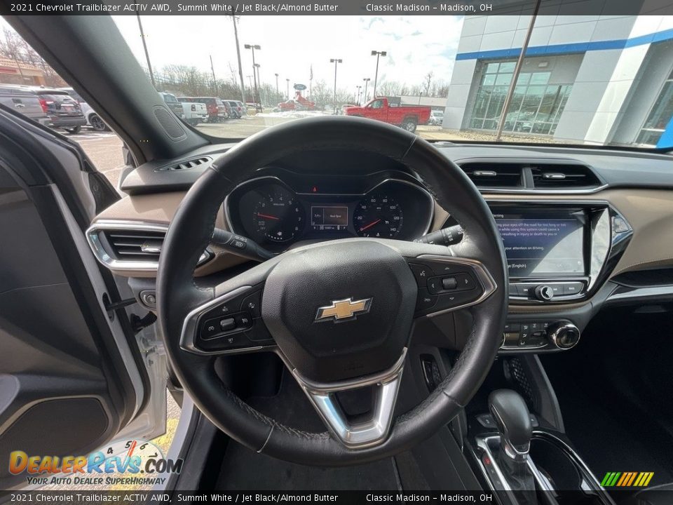 2021 Chevrolet Trailblazer ACTIV AWD Steering Wheel Photo #9