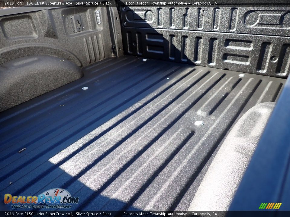 2019 Ford F150 Lariat SuperCrew 4x4 Silver Spruce / Black Photo #17