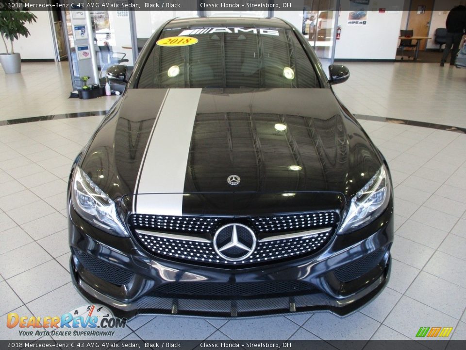 2018 Mercedes-Benz C 43 AMG 4Matic Sedan Black / Black Photo #2