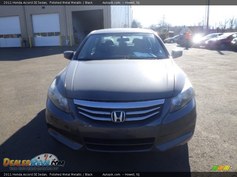 2011 Honda Accord SE Sedan Polished Metal Metallic / Black Photo #2