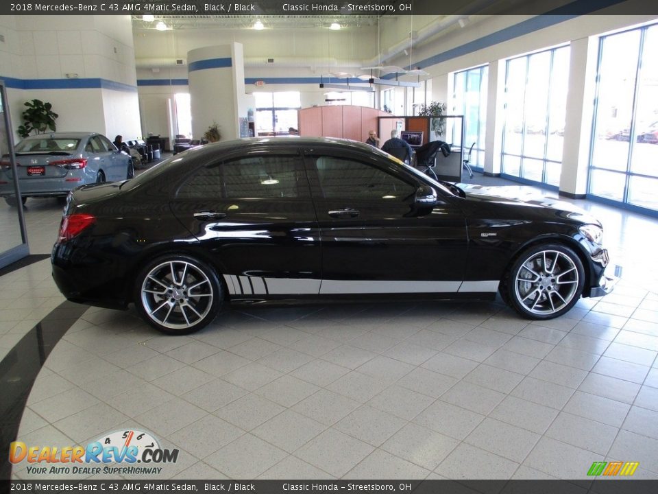 2018 Mercedes-Benz C 43 AMG 4Matic Sedan Black / Black Photo #4