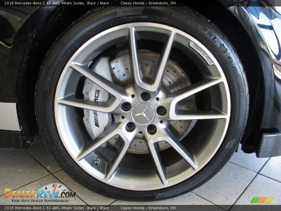 2018 Mercedes-Benz C 43 AMG 4Matic Sedan Black / Black Photo #5