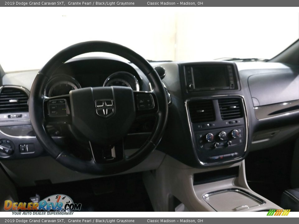 2019 Dodge Grand Caravan SXT Granite Pearl / Black/Light Graystone Photo #6