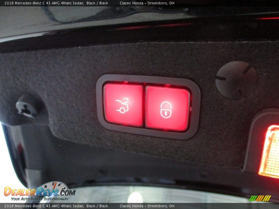 2018 Mercedes-Benz C 43 AMG 4Matic Sedan Black / Black Photo #14