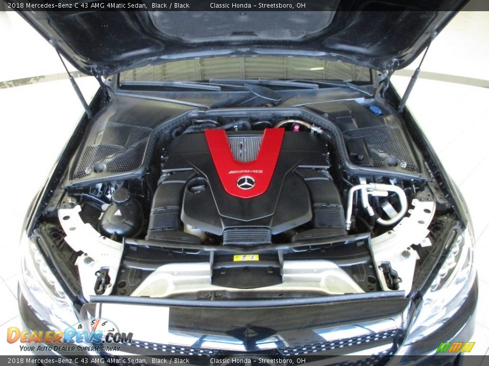 2018 Mercedes-Benz C 43 AMG 4Matic Sedan Black / Black Photo #15