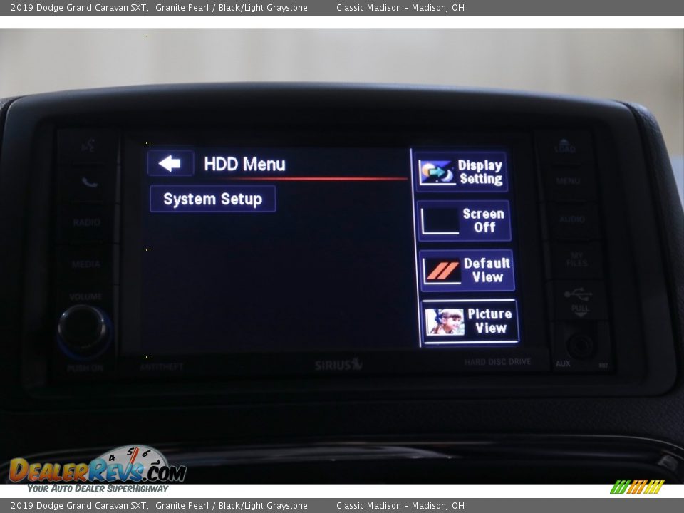 2019 Dodge Grand Caravan SXT Granite Pearl / Black/Light Graystone Photo #11