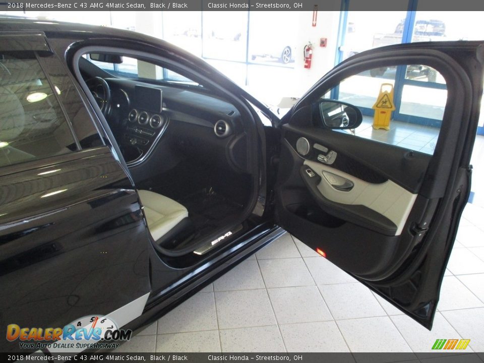 2018 Mercedes-Benz C 43 AMG 4Matic Sedan Black / Black Photo #17