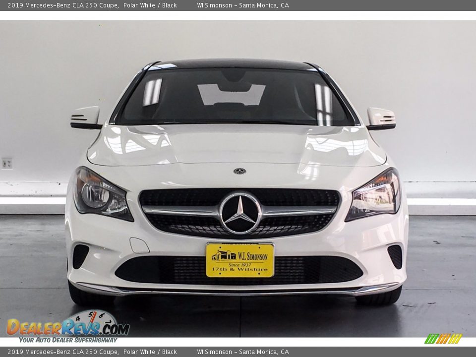 2019 Mercedes-Benz CLA 250 Coupe Polar White / Black Photo #2