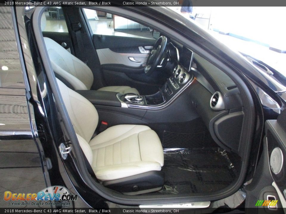 2018 Mercedes-Benz C 43 AMG 4Matic Sedan Black / Black Photo #18