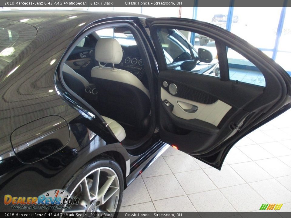 2018 Mercedes-Benz C 43 AMG 4Matic Sedan Black / Black Photo #21