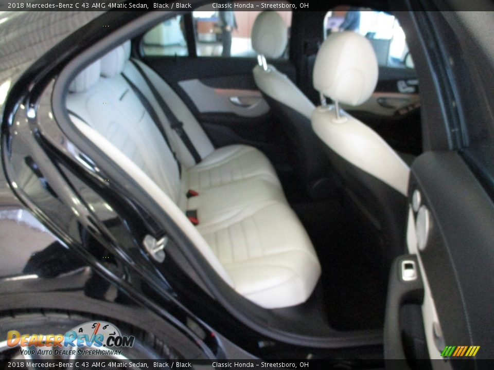 2018 Mercedes-Benz C 43 AMG 4Matic Sedan Black / Black Photo #22