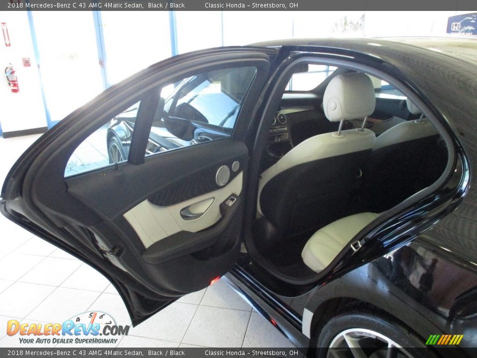 2018 Mercedes-Benz C 43 AMG 4Matic Sedan Black / Black Photo #24