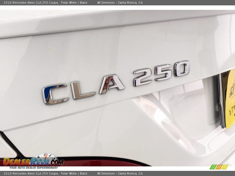 2019 Mercedes-Benz CLA 250 Coupe Polar White / Black Photo #7