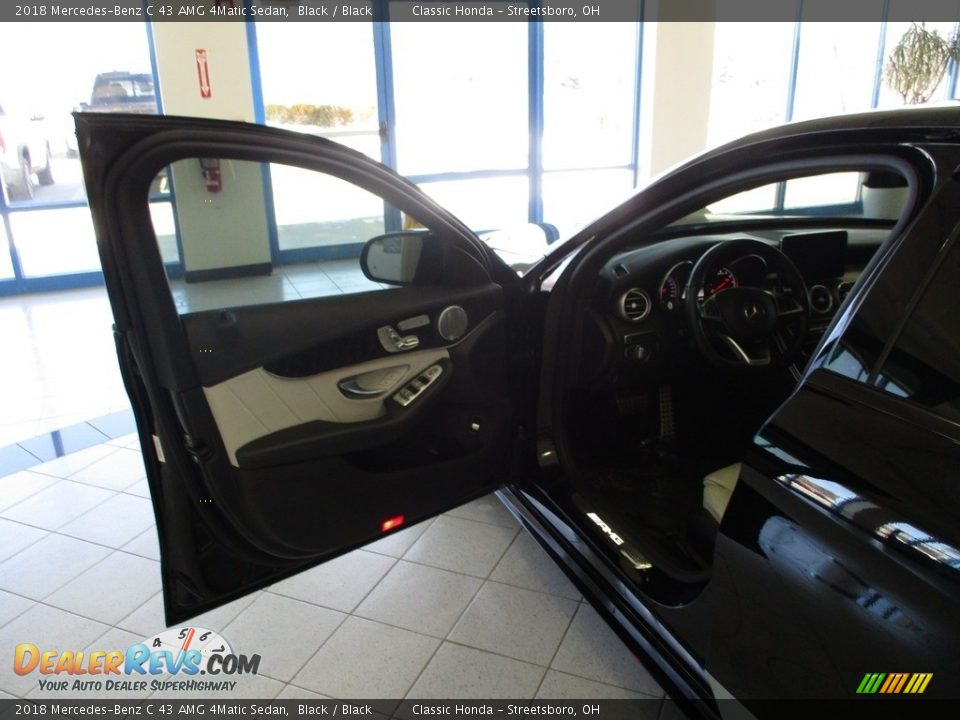2018 Mercedes-Benz C 43 AMG 4Matic Sedan Black / Black Photo #27